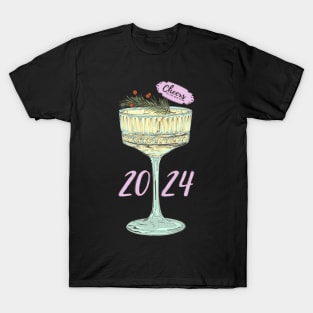 Cheers To The New Year 2024 T-Shirt